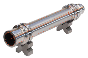 Aeronáutica: cilindro de amortiguación