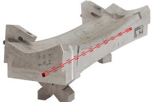 Aeronáutica: placa de refuerzo